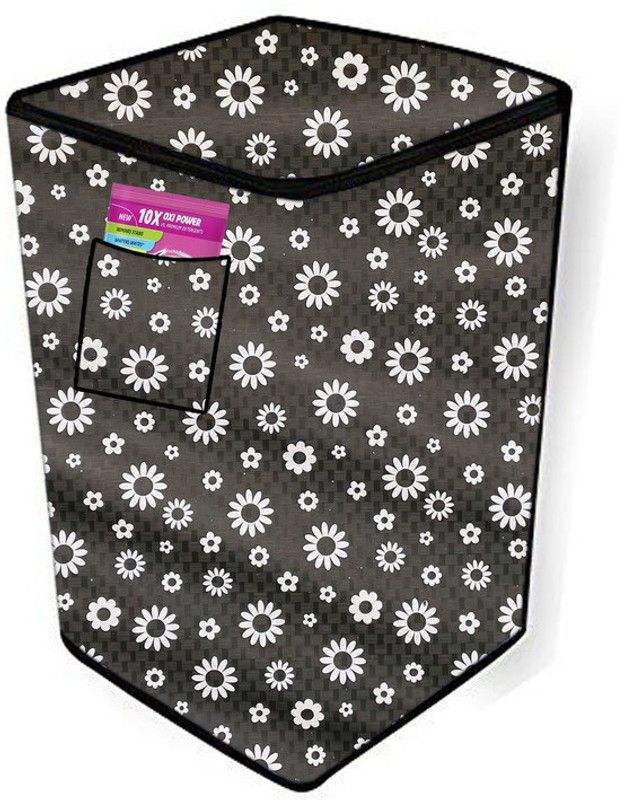 JM Homefurnishings Top Loading Washing Machine Cover  (Width: 67 cm, Cape Cod, Caranna)