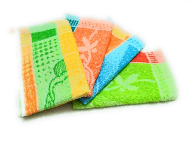Cotton colors Thumps up napkin 7 Multicolor Cloth Napkins  (4 Sheets)