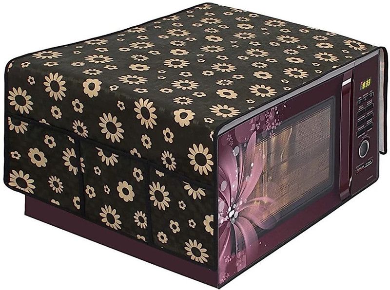 KingMatters Microwave Oven Cover  (Width: 215 cm, Multicolor)