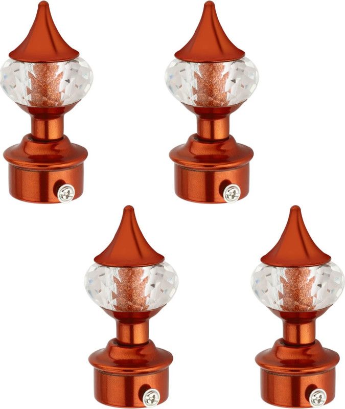 Orange Curtain Knobs