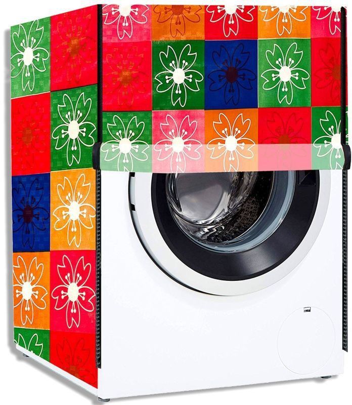 Innovegic Front Loading Washing Machine Cover  (Width: 62 cm, Multicolor)