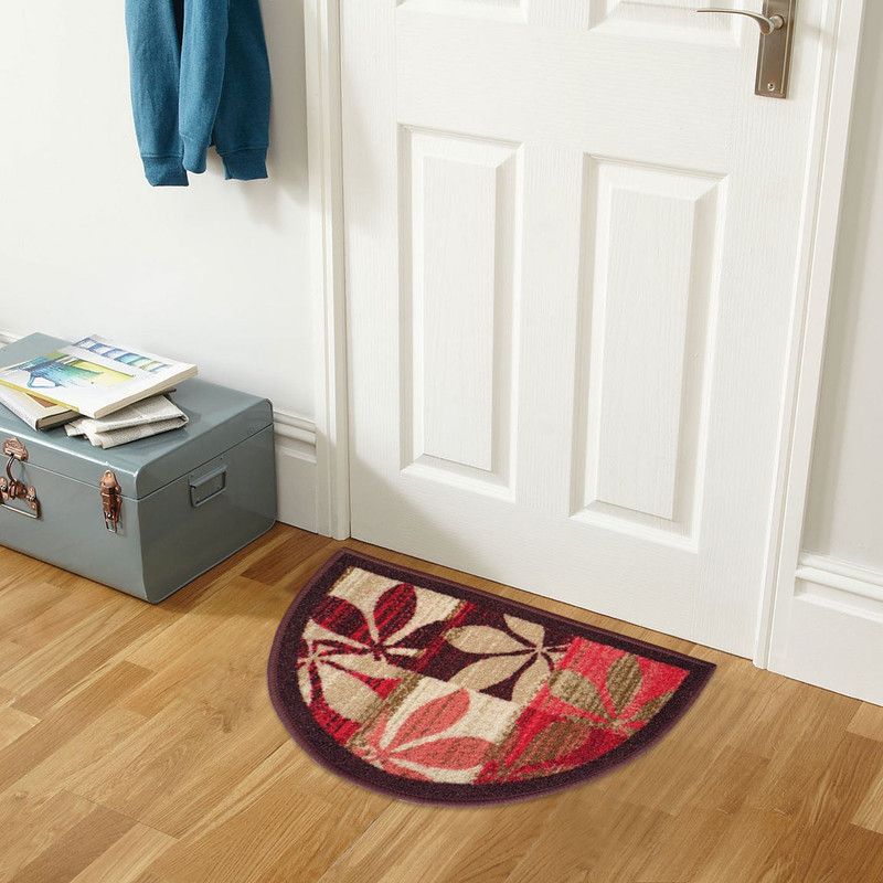 STATUS Nylon Door Mat  (Multicolor, Medium)