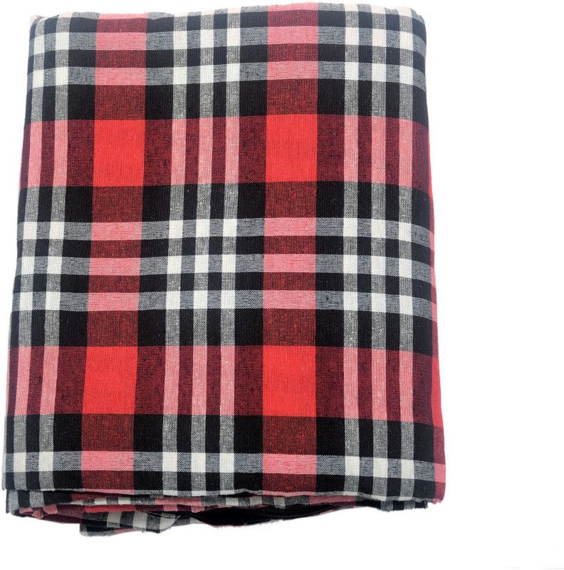 CheckMe Zippered Single Size Mattress Cover  (Multicolor)