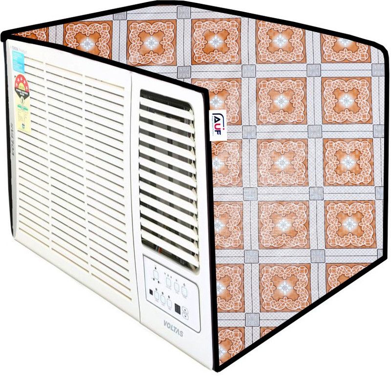 AAVYA UNIQUE FASHION Air Conditioner Cover  (Width: 69 cm, Brown)