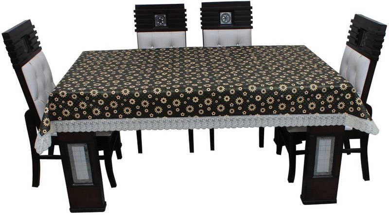 Dream Care Printed 8 Seater Table Cover  (Multicolor, Polyester)