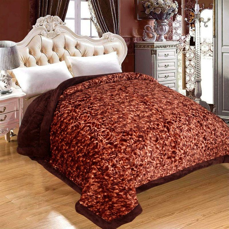 EDMOF Embs_Brwn_Qult_DB Polyester Batting  (152.4 cm x 254 cm)