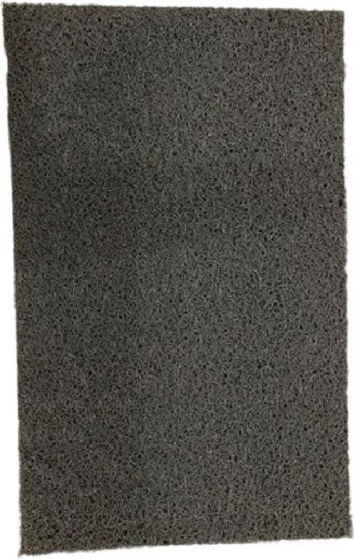 M.K. TRADERS Rubber Door Mat  (Grey, Medium)