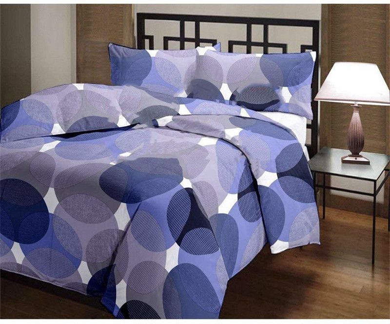 kush enterprises Geometric Single AC Blanket for AC Room  (Microfiber, Multicolor)