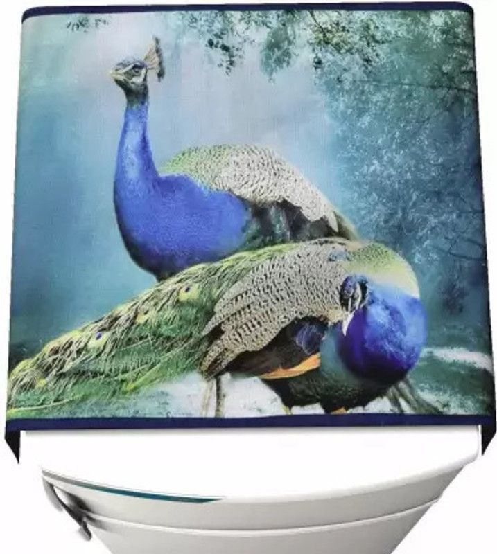 NKL Refrigerator Cover  (Width: 10 cm, Multicolor)