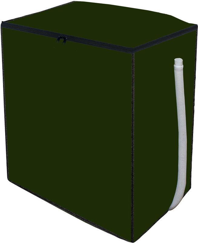 AAVYA UNIQUE FASHION Semi-Automatic Washing Machine Cover  (Width: 78.74 cm, Green)