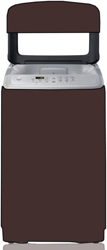KVAR Top Loading Washing Machine Cover  (Width: 79 cm, Brown)