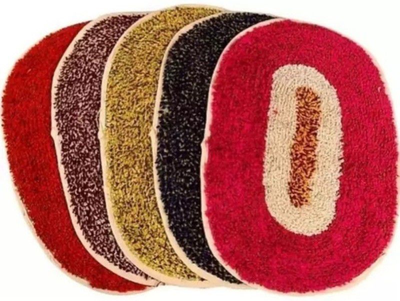 Cotton Floor Mat  (Multicolor, Medium)