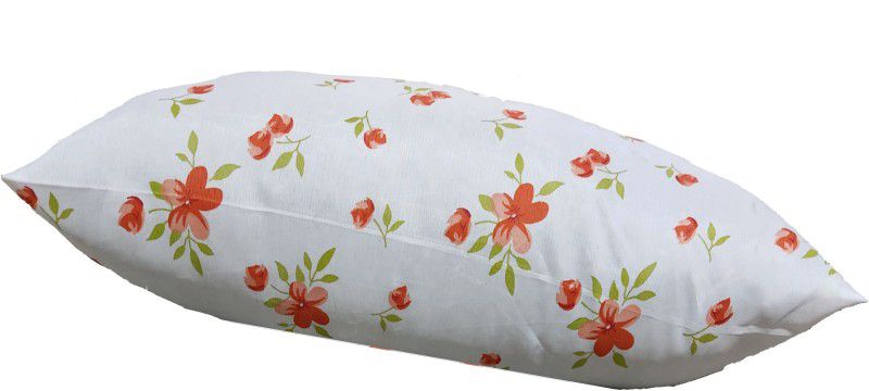pgk Microfibre Floral Sleeping Pillow Pack of 1  (Multicolor)