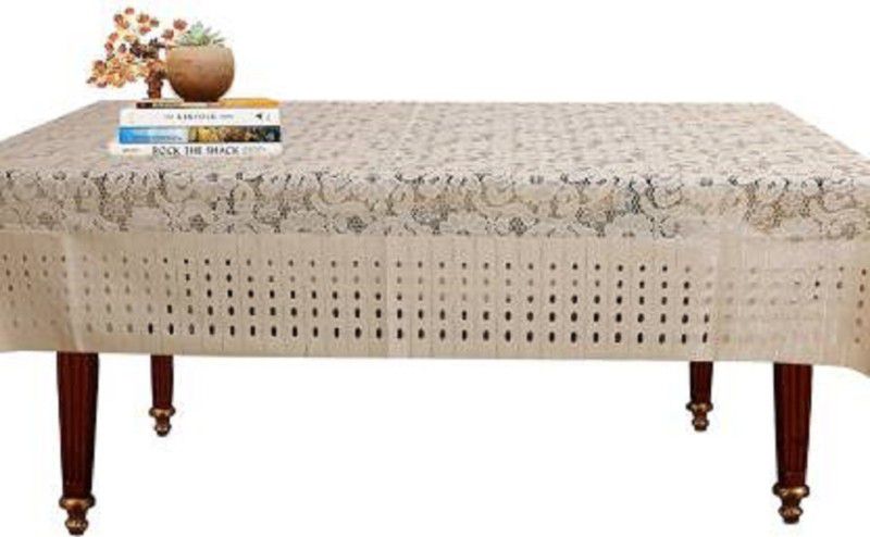 Flavio Interiors Embroidered 4 Seater Table Cover  (Multicolor1, Polyester)