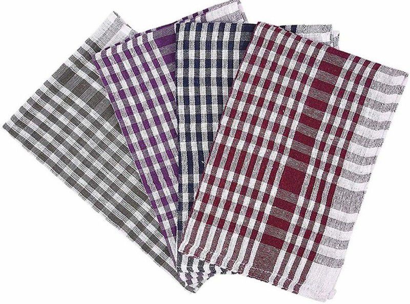 INDRAMANSHHA SEBO-10PS/kitchin napkin-95 Multicolor Cloth Napkins  (10 Sheets)