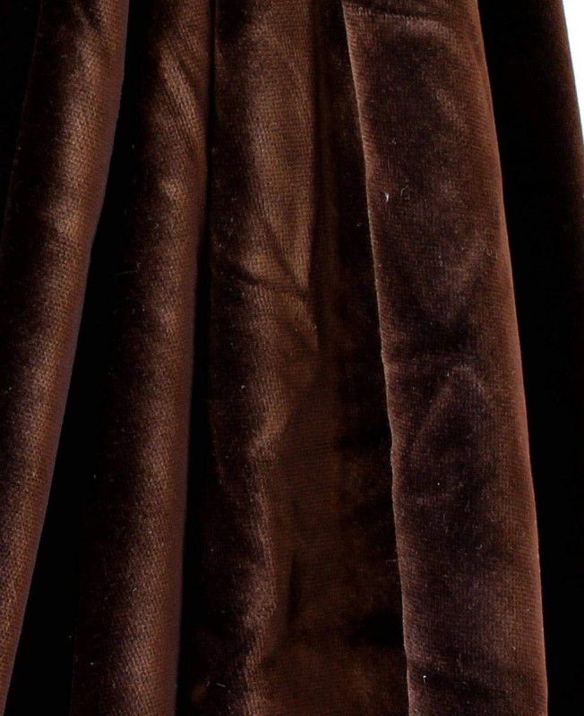 Rhome RHVTFAB14 Curtain Fabric  (Chocolate Brown, 3 m)