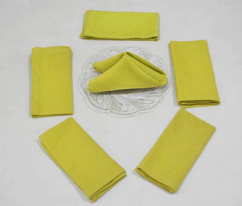 Rhome RHNK40 Green Cloth Napkins  (6 Sheets)