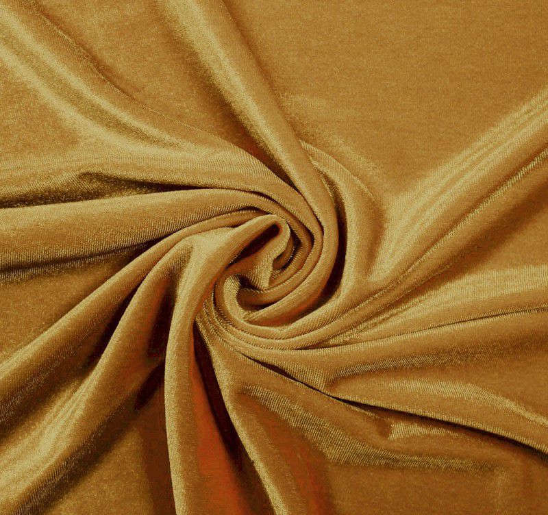 Rhome RHVTAB4 Curtain Fabric  (Beige, 3 m)