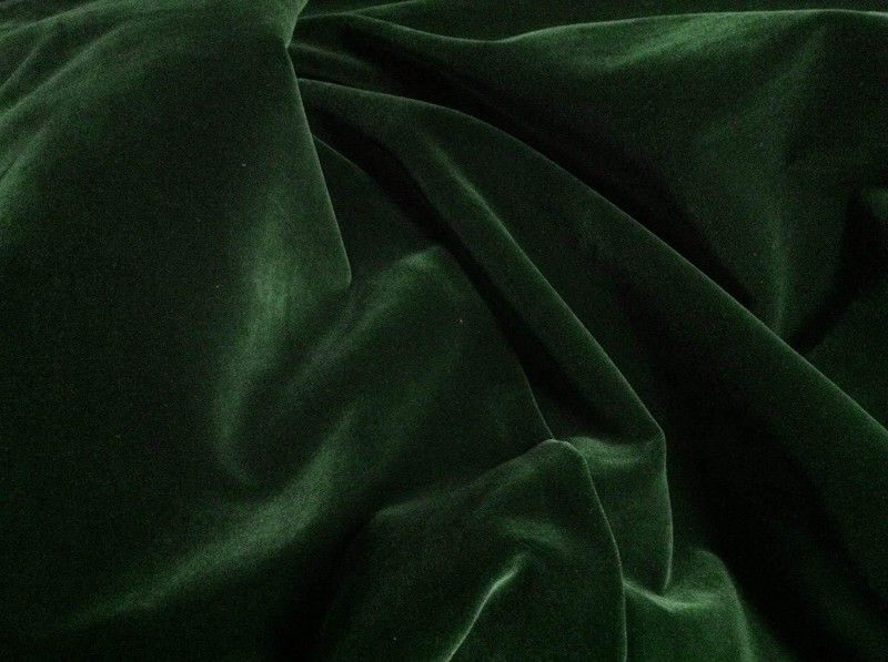 Rhome RHVTFAB12 Curtain Fabric  (Dark Green, 3 m)