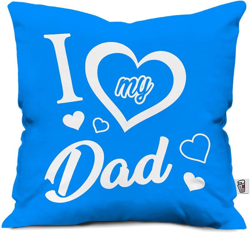 FSG Printed Cushions & Pillows Cover  (30 cm*30 cm, Blue)