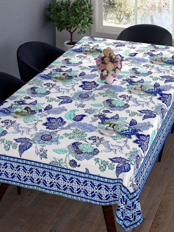ROMEE Blue Organic Cotton Table Linen Set