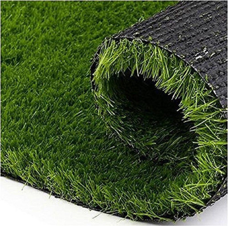 KUBER INDUSTRIES High Density Artificial Grass Carpet Mat for Balcony, Lawn, Door(6.5 X 8 Feet)-GrassCT36 Artificial Turf Roll
