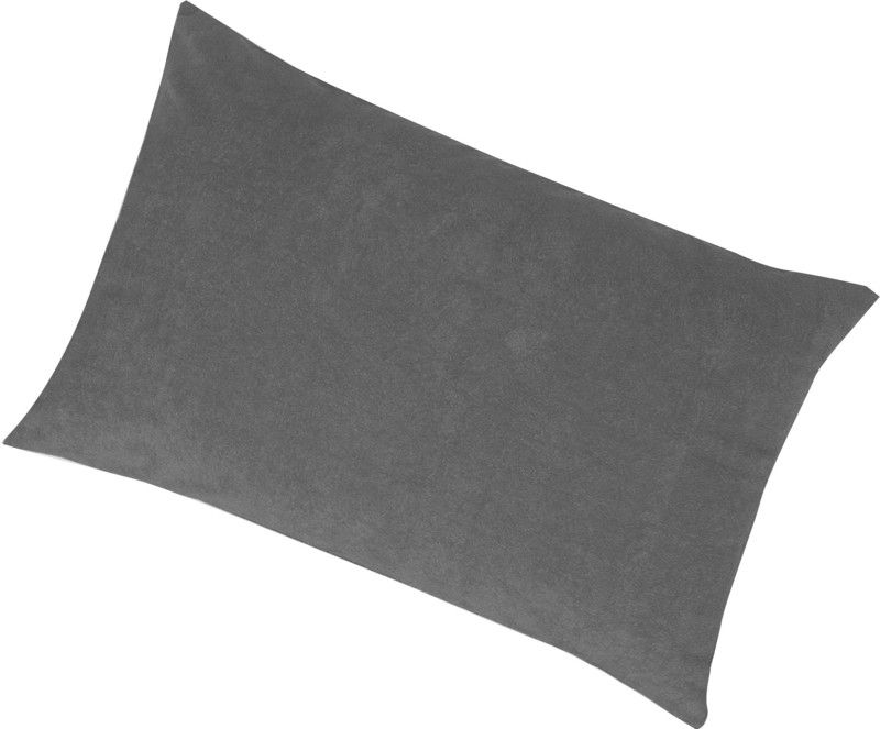 Mattress Protector Plain Cotton Filled Zipper Standard Size Pillow Protector  (1, Grey)