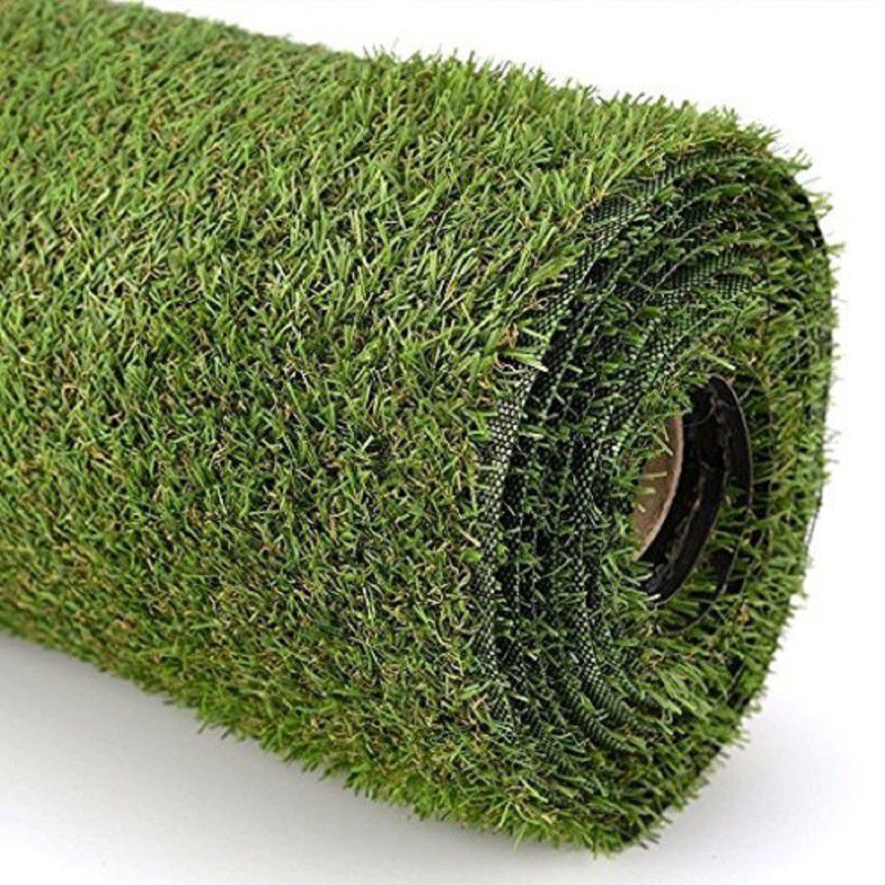 KUBER INDUSTRIES High Density Artificial Grass Carpet Mat for Balcony, Lawn, Door(6.5 X 3 Feet)-GrassCT64 Artificial Turf Roll