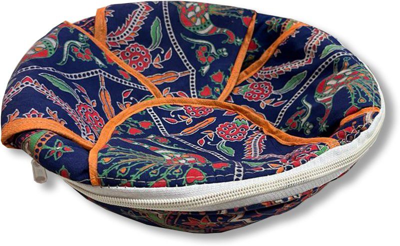 TouchTrade Printed Roti Round Flap Cover  (multicolor, 1)