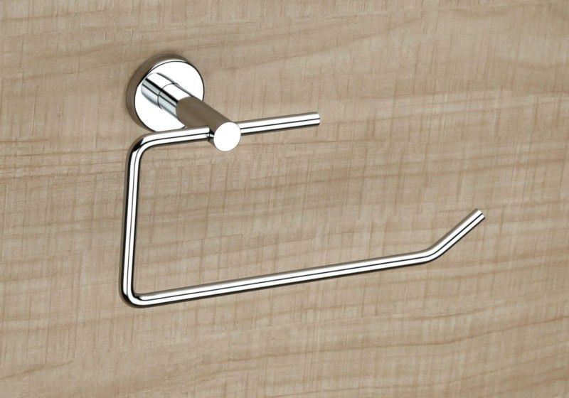 FORTUNE Stainless Steel Towel Ring/Towel Holder/Towel Hanger for Bathroom Chrome Set of 1 Napkin Rings  (Silver, 19 cm)