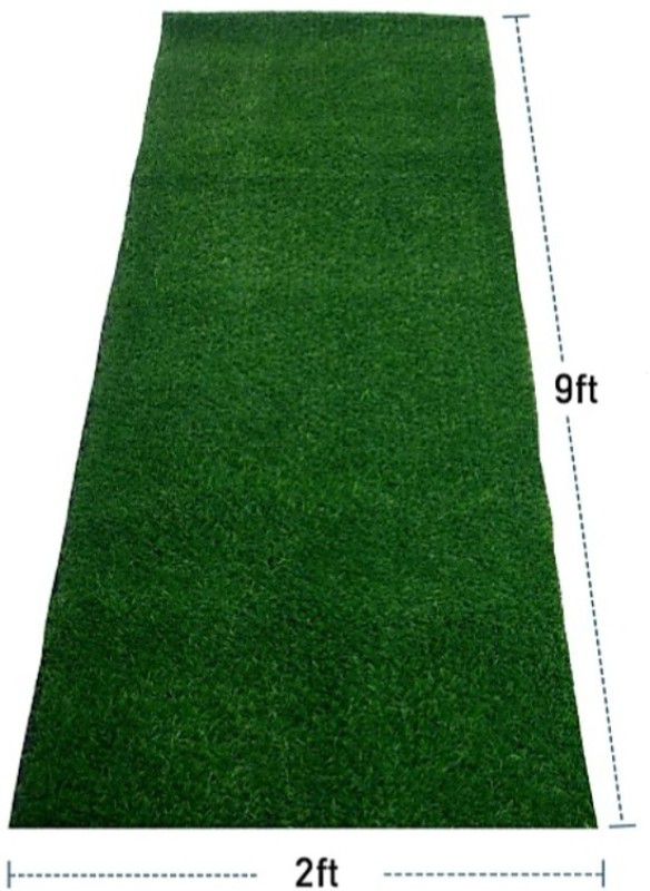 COMFY HOME 1 Pc Artificial Grass Carpet Size 2 x 9 Feet Artificial Turf Sheet