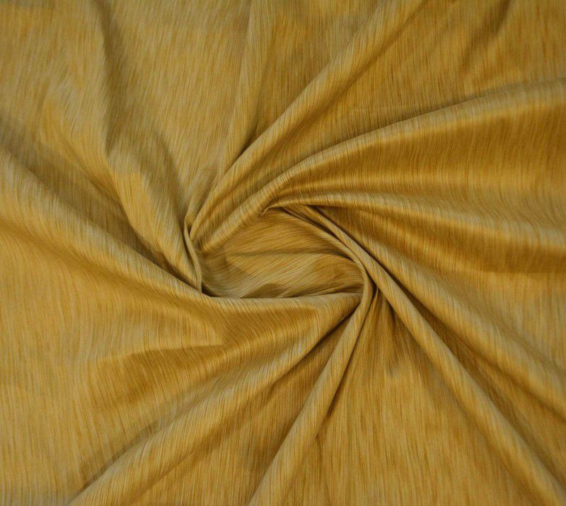 Rhome RFAB53 Curtain Fabric  (Beige, 3 m)