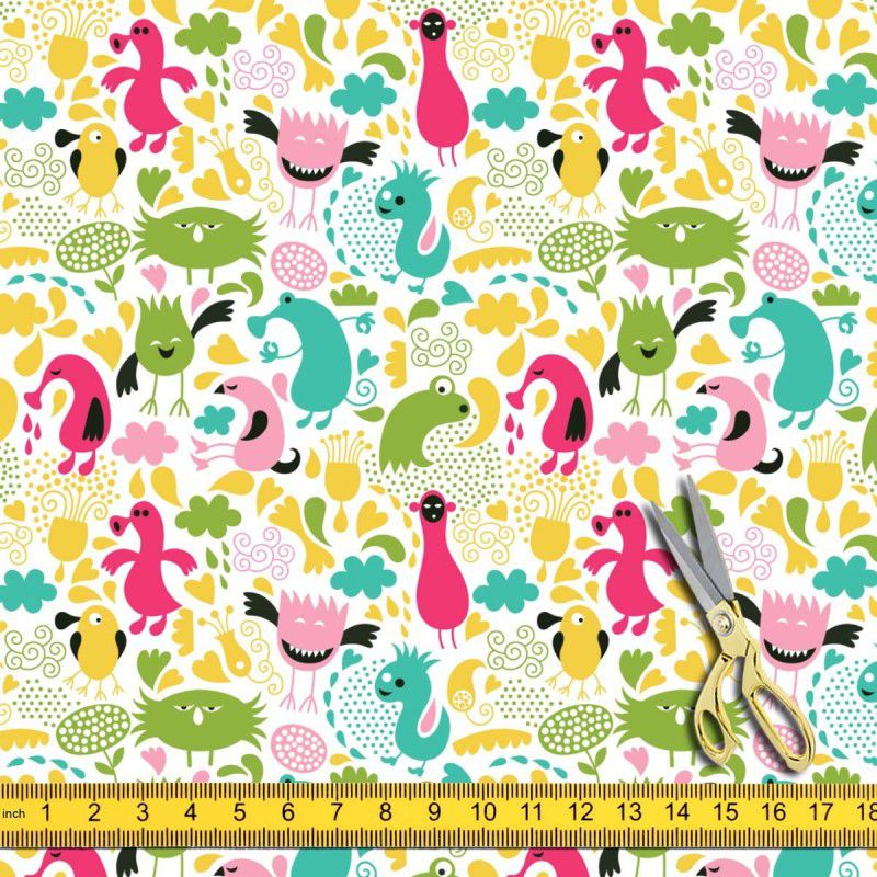 SHHFR14585396FAB_RW_L_02-S1_CN Curtain Fabric  (Multicolour, 2 m)
