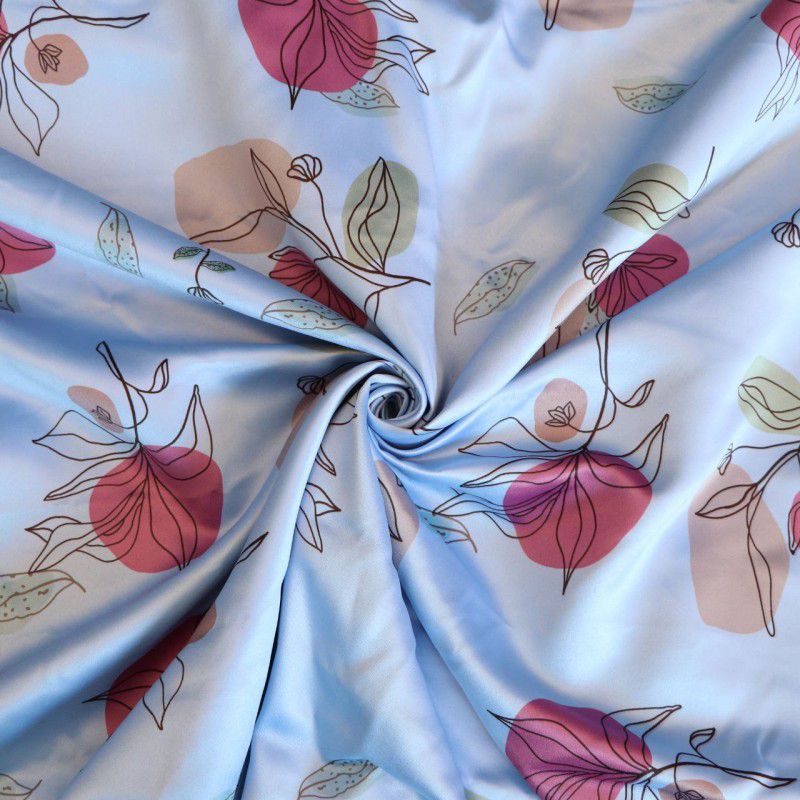 grofly Curtain Fabric printed design-10-1 m Curtain Fabric  (multi, 1 m)
