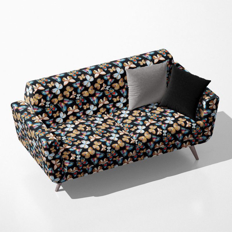 Artzfolio AZ5008214SOF_FB_RF_R-SP_D56^80_VL Sofa Fabric  (Multicolour 2 m)