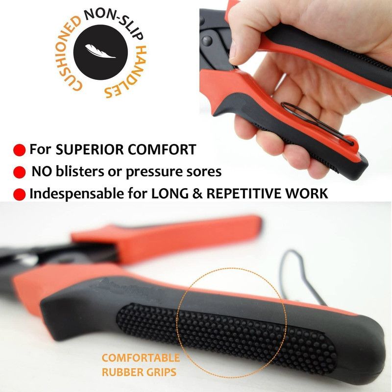 MOODY Punch hole Plier hand tool metal revolving heavy duty puncher/0punching machine Punch Plier  (Length : 9.8 inch)