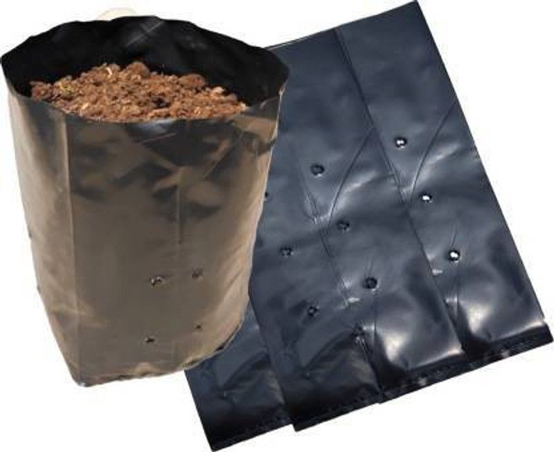 greengrow Gardening, Nursery Poly Bag, 4X6 Inch, Pack Of 200 Grow Bag Grow Bag