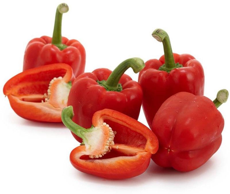 Paudha shimla mirch red Seed  (50 per packet)
