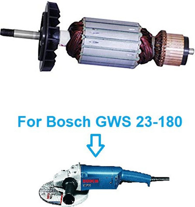 Sauran Armature for GWS 23-180 7" Angle Grinder Bosch Model Power & Hand Tool Kit  (1 Tools)