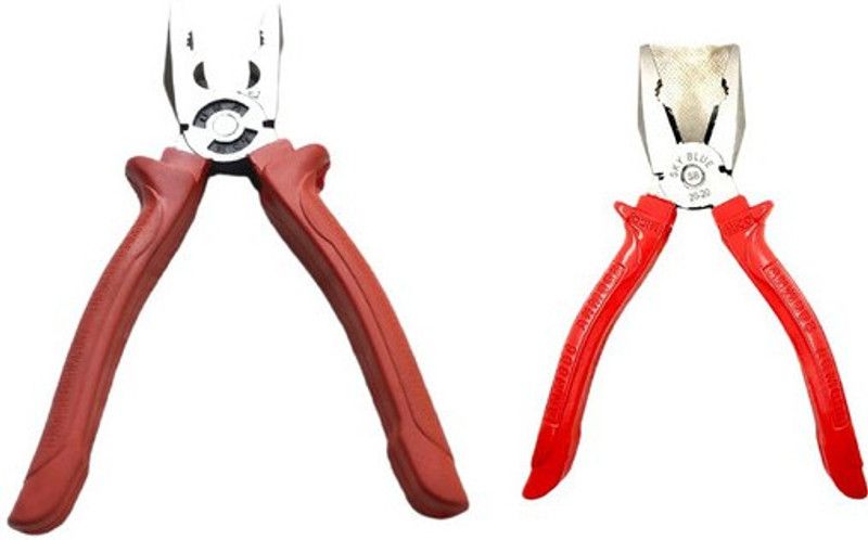 Ambrosh ATC_PLR_COMBO_01091 Lineman Plier  (Length : 7.8 inch)