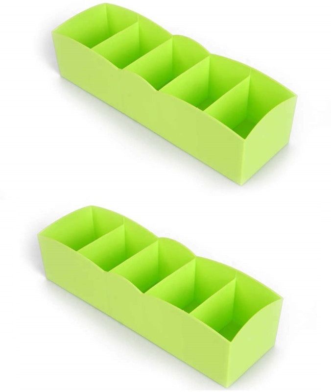 Krivish Shelf Organizers  (Multicolor, Plastic)
