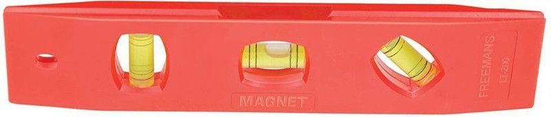 FREEMANS LT200 Magnetic Vials Magnetic Torpedo Level  (20 cm)