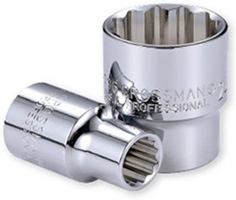 Crossman 98-798	1/2" Drive Socket: Standard - 12 Pt (Metric) 26mm (Pack of 2Pcs.)| Socket Set  (Pack of 2)