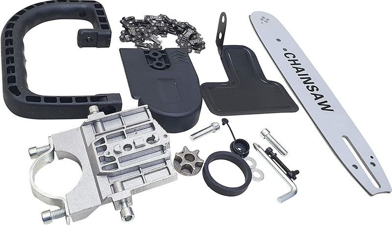 SINAL Chainsaw Stand Bracket Set for Angle Grinder Machine for cutting wood Corded Chainsaw  (Without Battery)