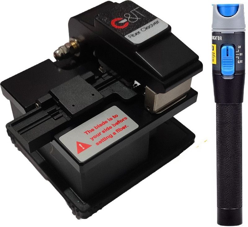 Techtest Optical Fiber Cleaver Ftth Fiber Cleaver Cutter with Visual Fault Locator 10mw Optical Fiber Cleaver Ftth Fiber Cleaver Cutter with Visual Fault Locator 10mw Wire Cutter