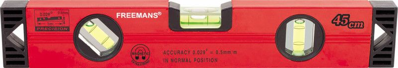 FREEMANS BS345M Magnetic Engineer's Precision Level  (45 cm)