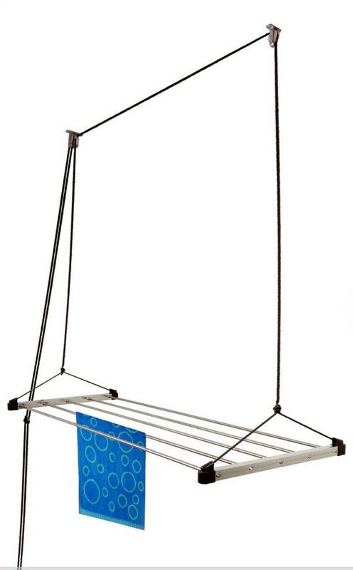 Lakshaya Steel Ceiling Cloth Dryer Stand Lax-eco3x7  (1 Tier)