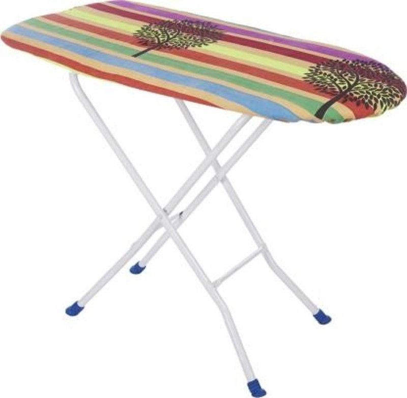 PALOMINO Queen Size Premium International Quality Ironing Board/ Iron Table Stand With Press Holder, Foldable & Height Adjustable (Multi-Color) Ironing Board Ironing Board