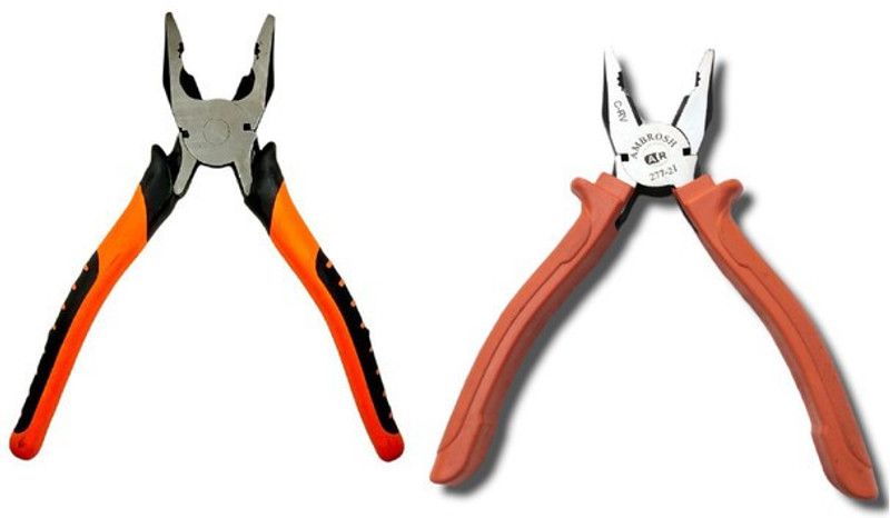 Ambrosh Ambr_plr_001232 Lineman Plier  (Length : 8 inch)
