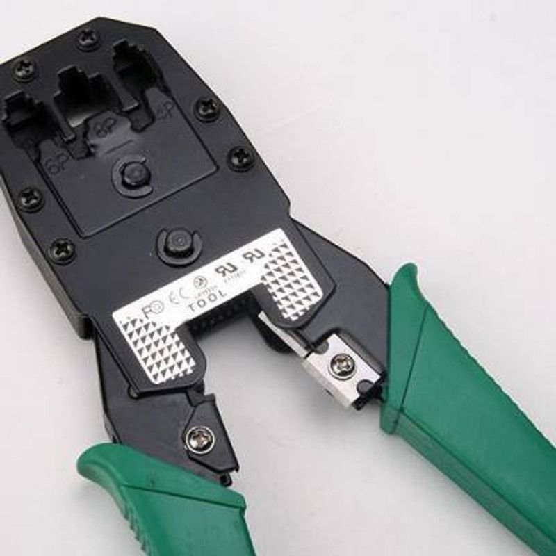 Grid Crimping Tool for RJ45 RJ11 Network LAN Cable Crimper Pliers crimping tool Manual Crimper